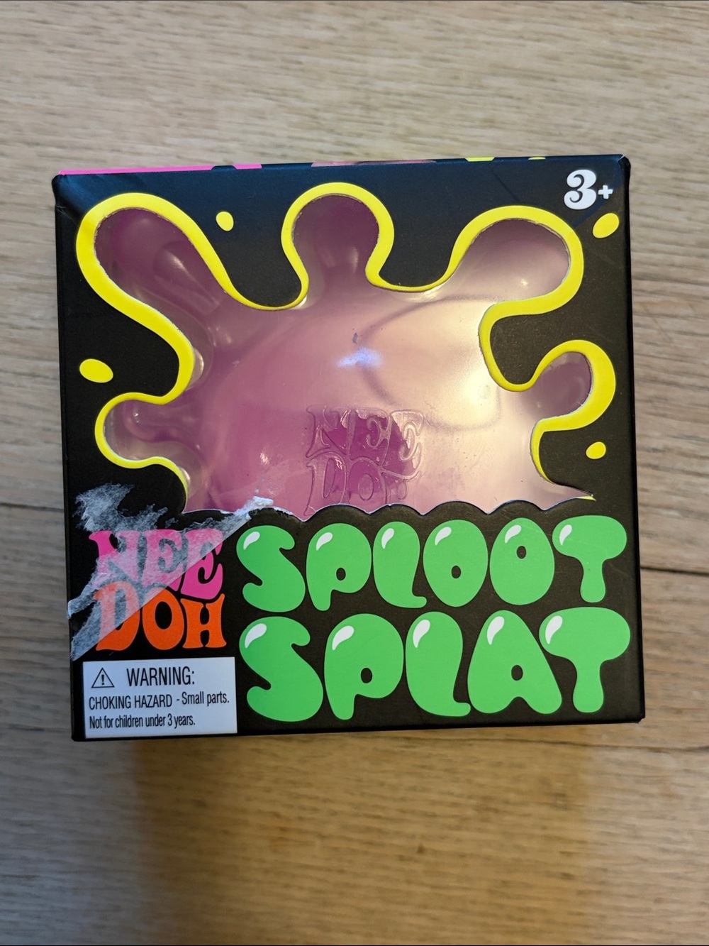 SCHYLLING | NeeDoh Sploot Splat Pink Squishy Stress Sensory Toy